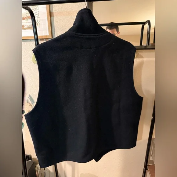 Vintage Filson Mackinaw Wool Western Vest (xl, dark blue) - Picture 3 of 13